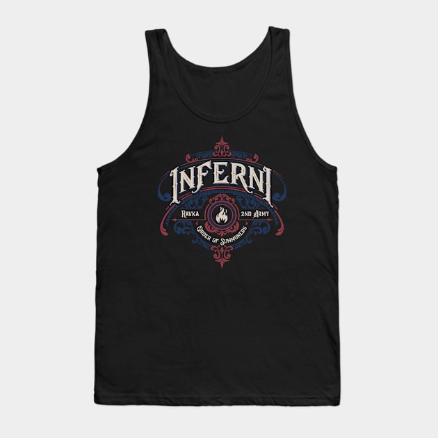 Shadow and Bone: Inferni Tank Top by firlachiel